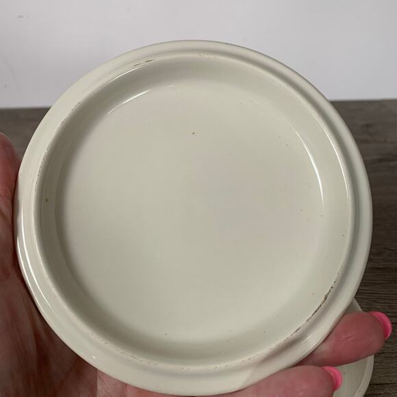 Tiffany & Co. Blue And White Peony Trinket Dish With Lid , Made In England - Picture 8 of 11